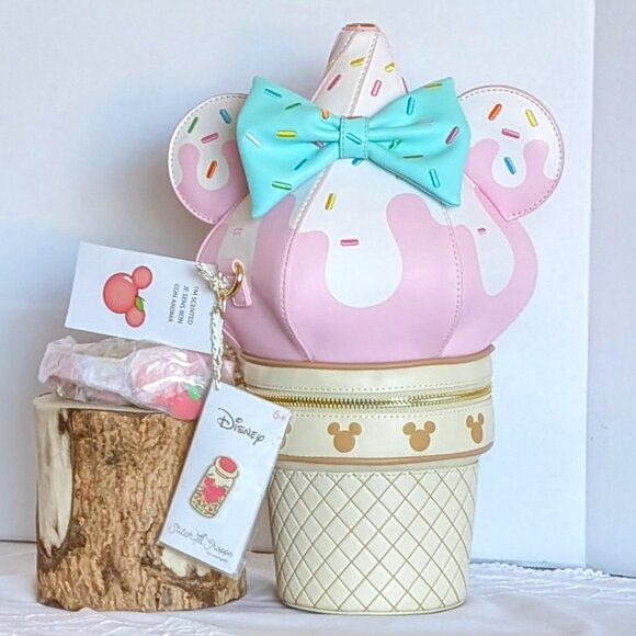 NWT Stitch Shoppe by Loungefly Ice Cream Crossbody Bag 🍦 - Picture 2 of 10